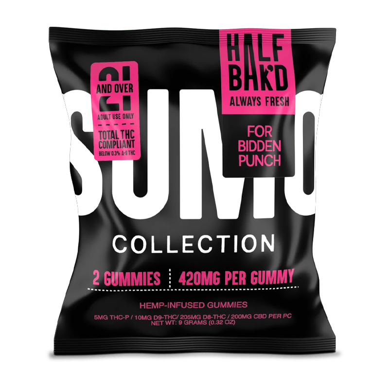 Half Bak'd - Sumo Gummies - 840mg (2-Pack)
