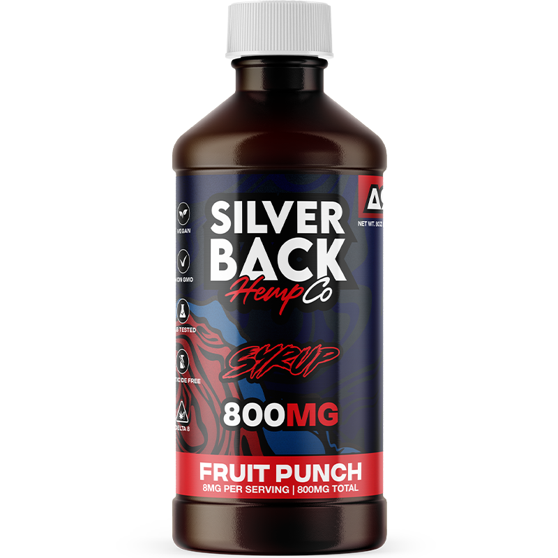 Silverback Hemp Co - Delta 9 Syrup.