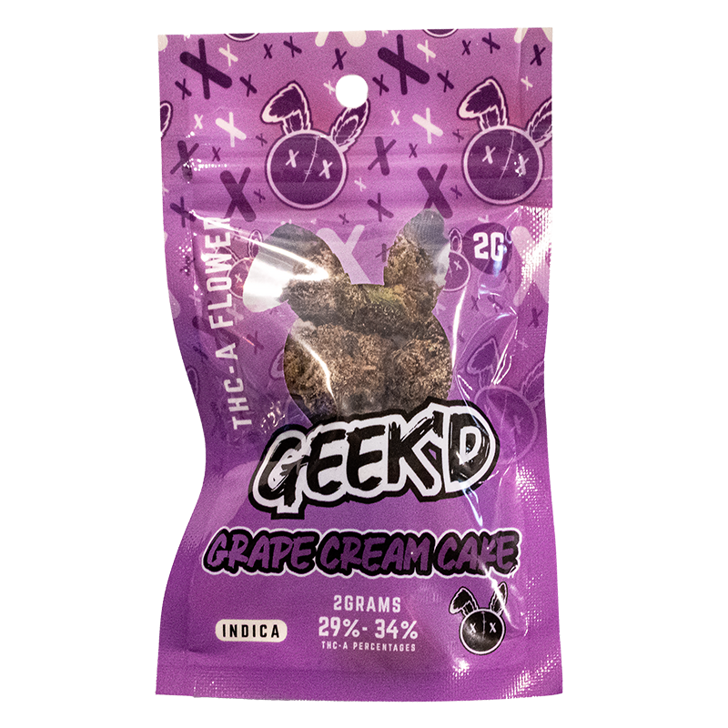 Geek'd Extracts THCA Flower Pack
