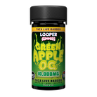 Green Apple OG Looper THCA Live Badder Gummies – 10,000mg – A crisp green apple-infused gummy packed with 500mg of THCA, Delta-9, HHC & Delta-8 per piece.