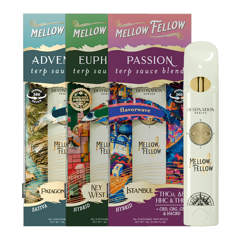 Mellow Fellow  - Terp Sauce Blend Fidget Spinner Disposable - 1g