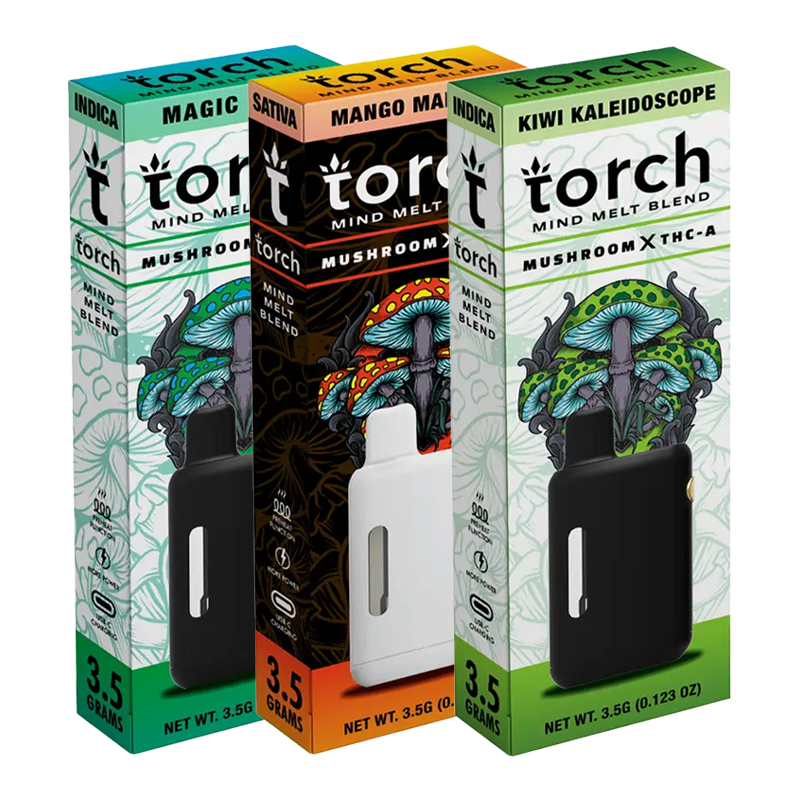 Torch - Mind Melt THCA + Mushroom Extract Disposable - 3.5g