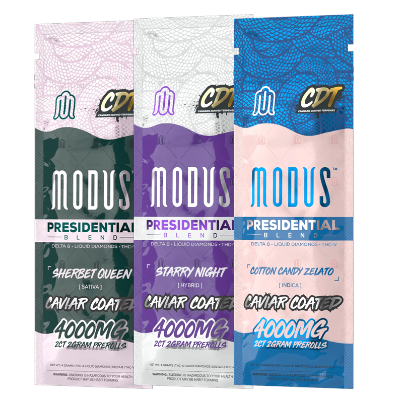 Modus - Presidential Caviar Coated Pre-Rolls - 2x2G