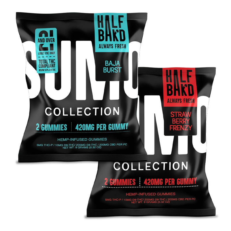 Half Bak'd - Sumo Gummies - 840mg (2-Pack)