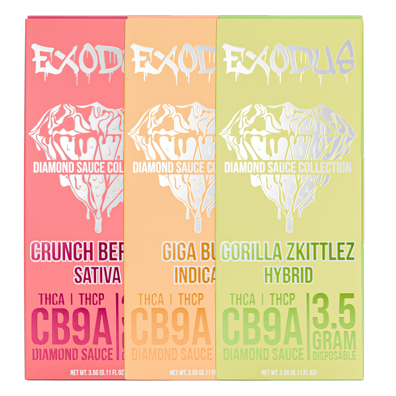 Exodus - THCA Diamond Sauce - Disposable - 3.5g