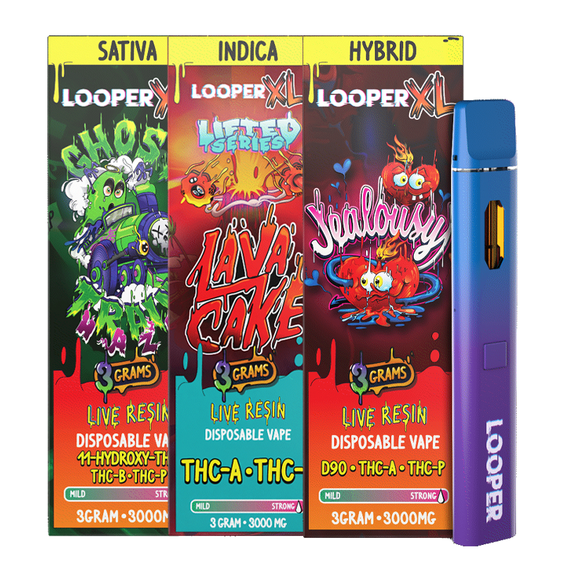 Looper – XL Series Live Resin Disposable – 3g
