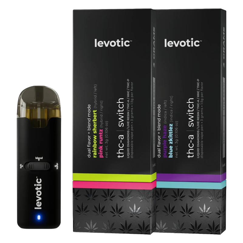 Levotic - THCA Switch Dual-Strain Disposable - 3g