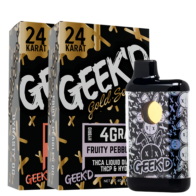 Geek'd Extracts 24K Gold Series Disposable