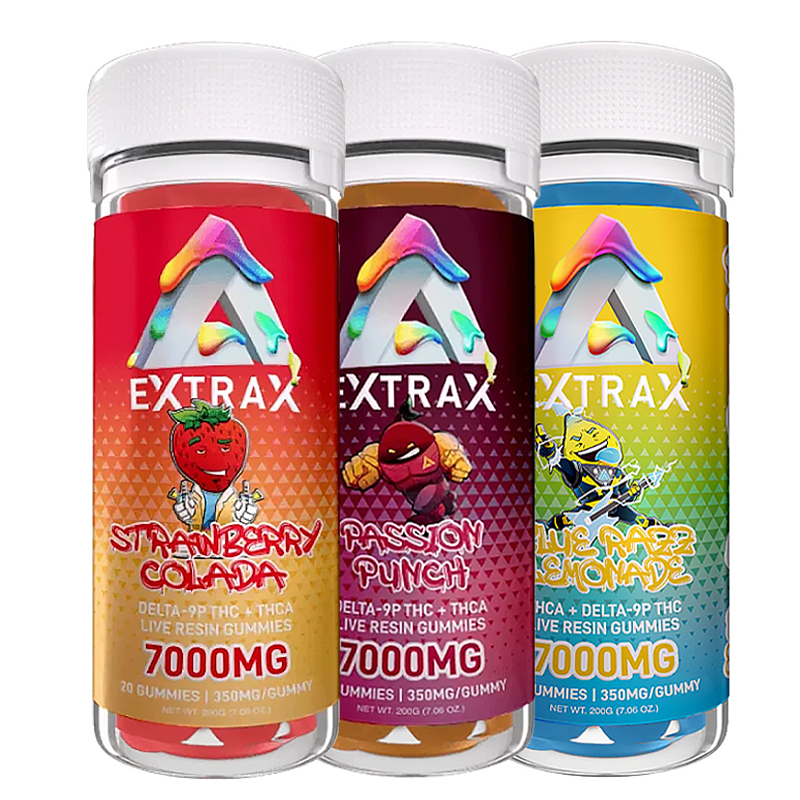 Delta Extrax - Adios Blend Gummies - 7000mg