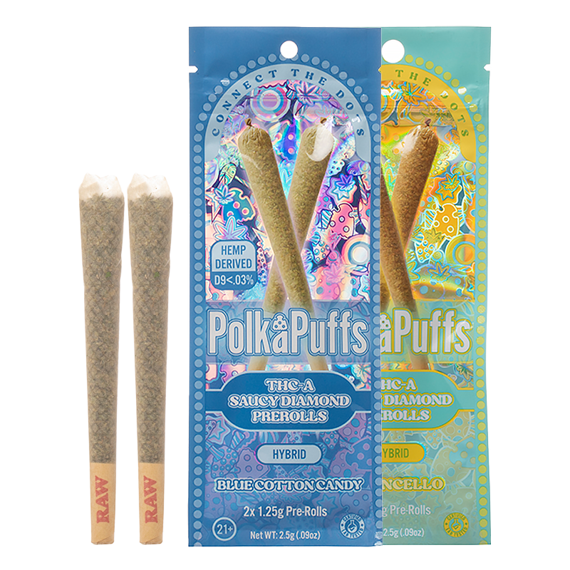 Polka Puff - THCA Saucy Diamond Pre-Rolls - 2.5g