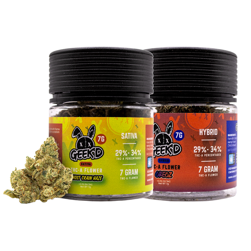 Geek'd Extracts - THCA Flower 7g