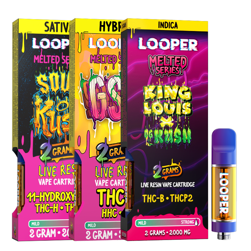 Looper - Melted Series Live Resin Cartridges - 2g