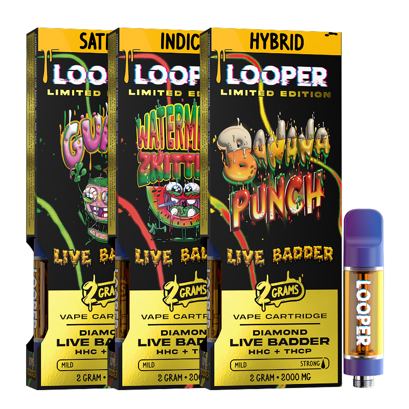 Looper -  Live Badder Cartridge - 2g