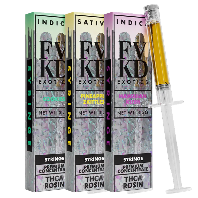 FVKD - THCA Live Rosin Syringe.