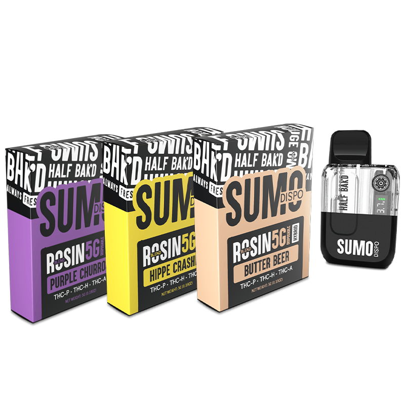 Half Bak'd - Sumo Rosin Blend Disposable - 5g