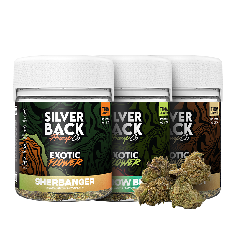 Silverback Hemp Co - THCA Exotic Flower - 1oz