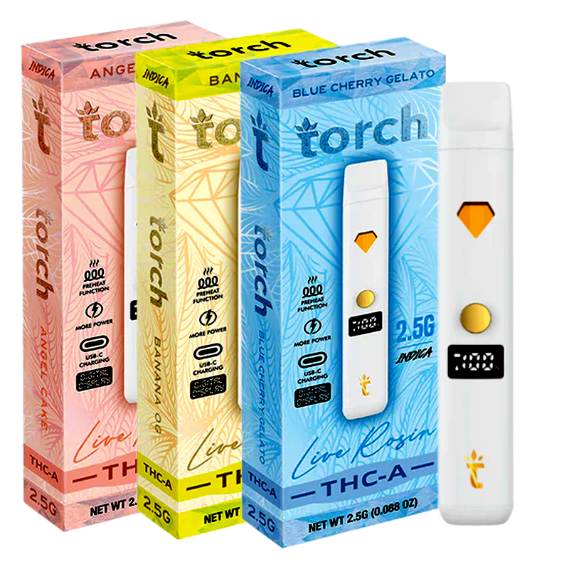 Torch - Live Rosin Disposable - 2.5g