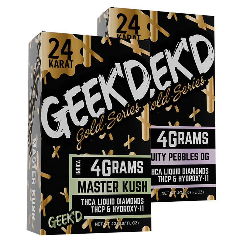 Geek'd - 24K Gold Series - Disposable - 4g.