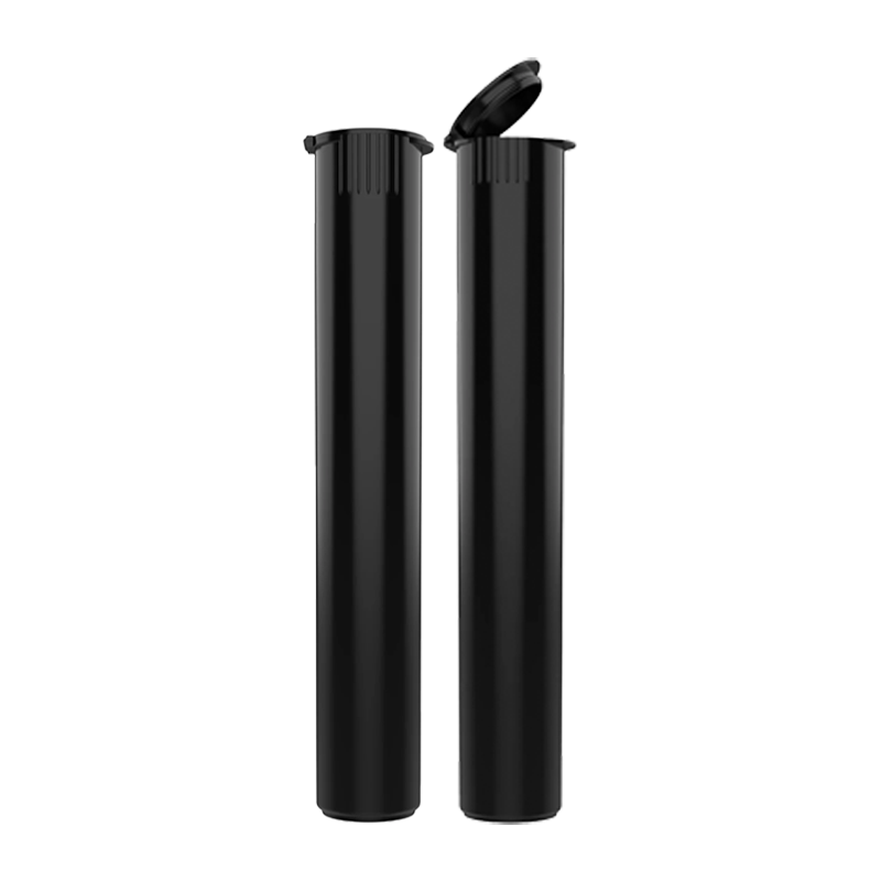 Pop-Top Pre-Roll Tubes – Child Resistant 95mm Black