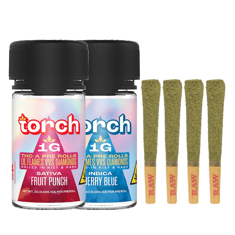 Torch - Lil Flames THCA Pre-Rolls - 4x1g