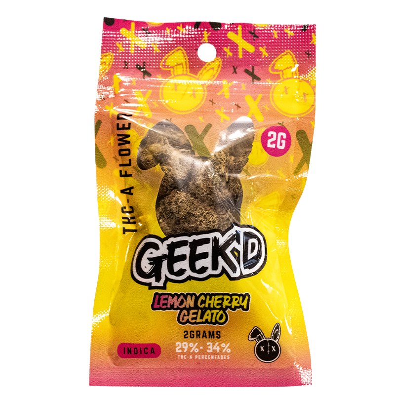 Geek'd Extracts THCA Flower Pack