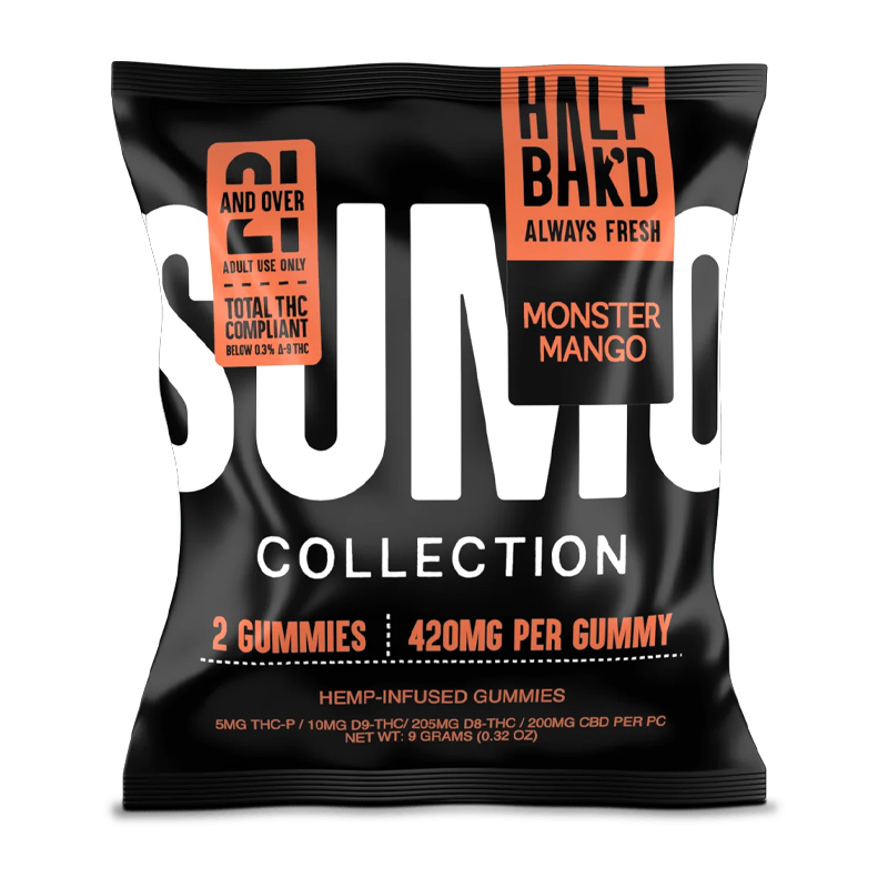 Half Bak'd - Sumo Gummies - 840mg (2-Pack)
