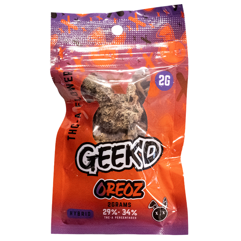 Geek'd Extracts THCA Flower Pack