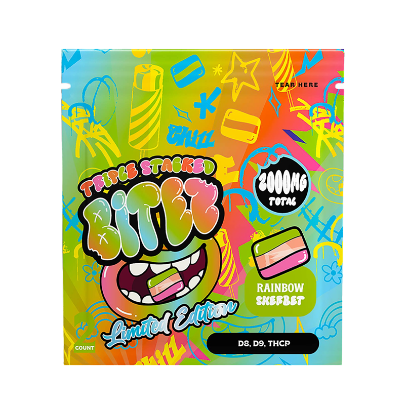 Double Stacked Bitez - Gummies - 2000mg