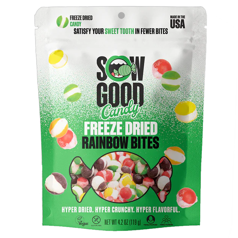 Sow Good - Rainbow Bites - Freeze Dried Candy