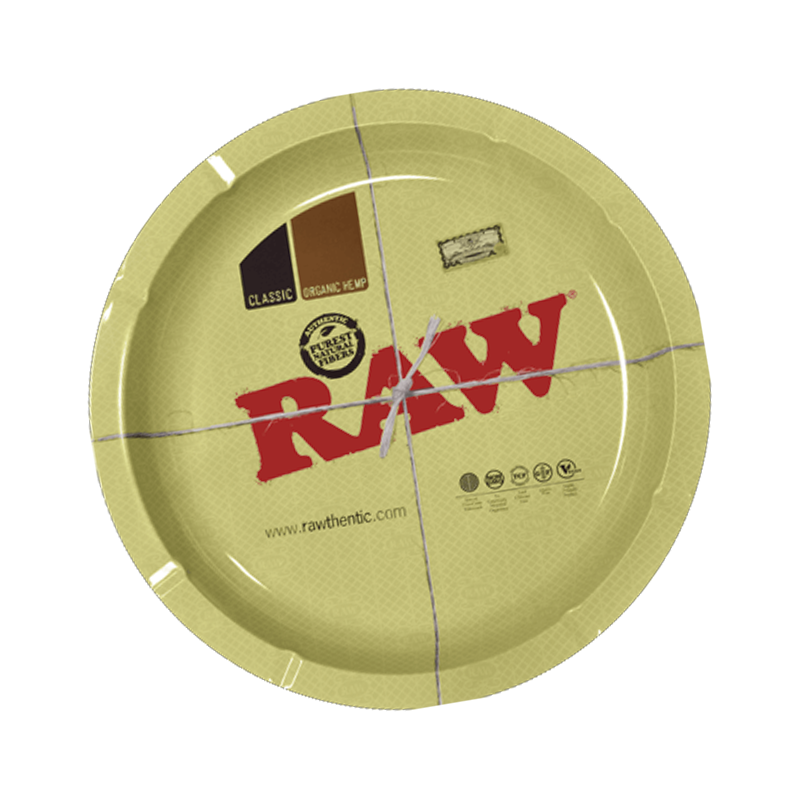Metal Rolling Tray in Raw, Raw (Circle Tray 12x12), and Zig Zag (White) designs, offering ample space and durability for your rolling needs.