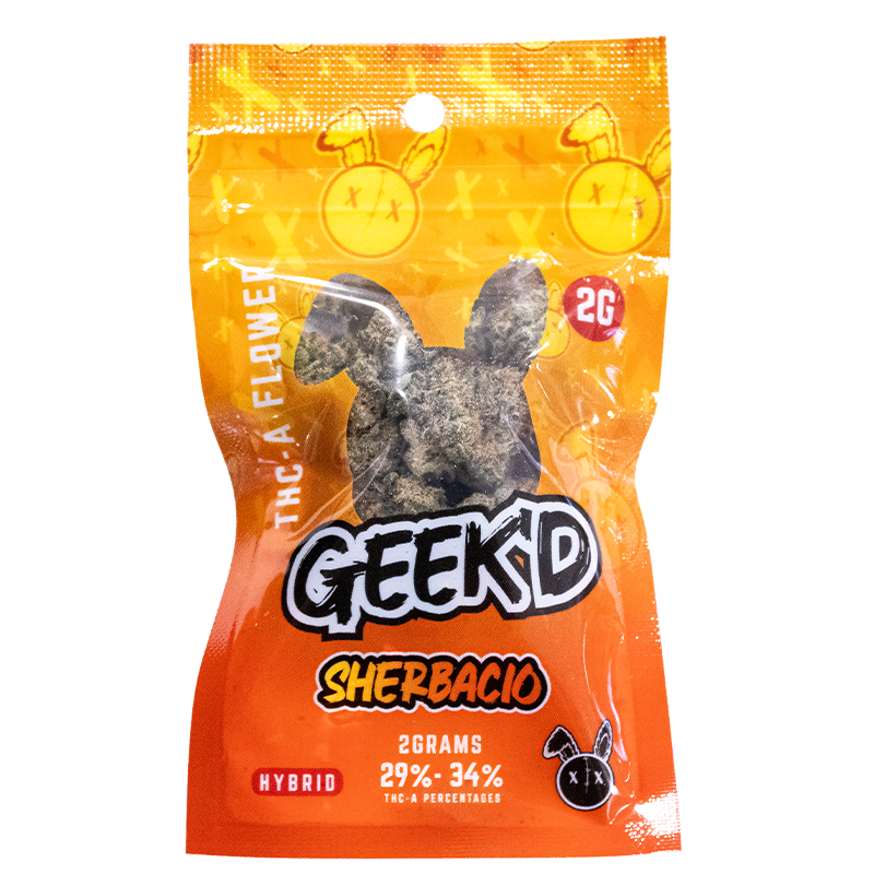 Geek'd Extracts THCA Flower Pack