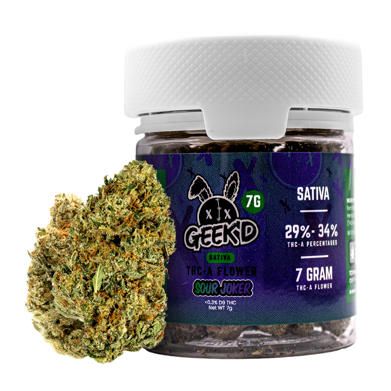 Geek'd Extracts - THCA Flower 7g