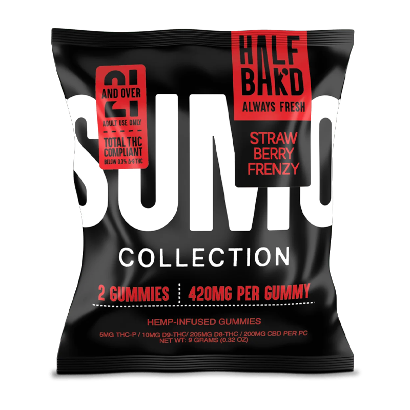 Half Bak'd - Sumo Gummies - 840mg (2-Pack)