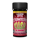 Strawberry Kush Looper THCA Live Badder Gummies – 10,000mg – A sweet strawberry gummy infused with a Kush-inspired terpene profile & 500mg of active cannabinoids.