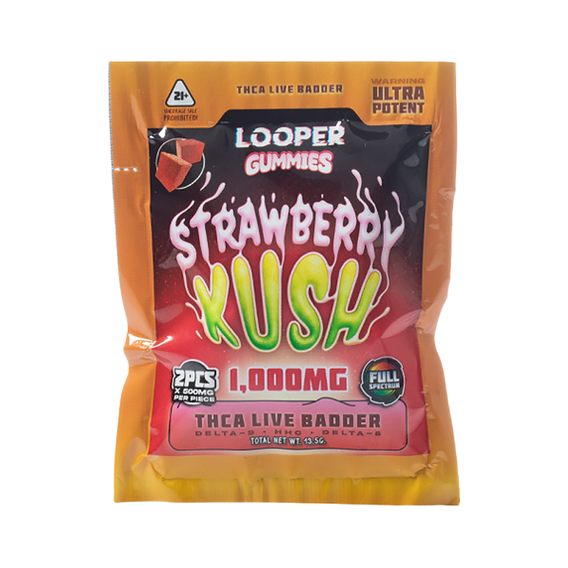 Looper - THCA Live Badder Gummies - 1000mg (2-Pack)
