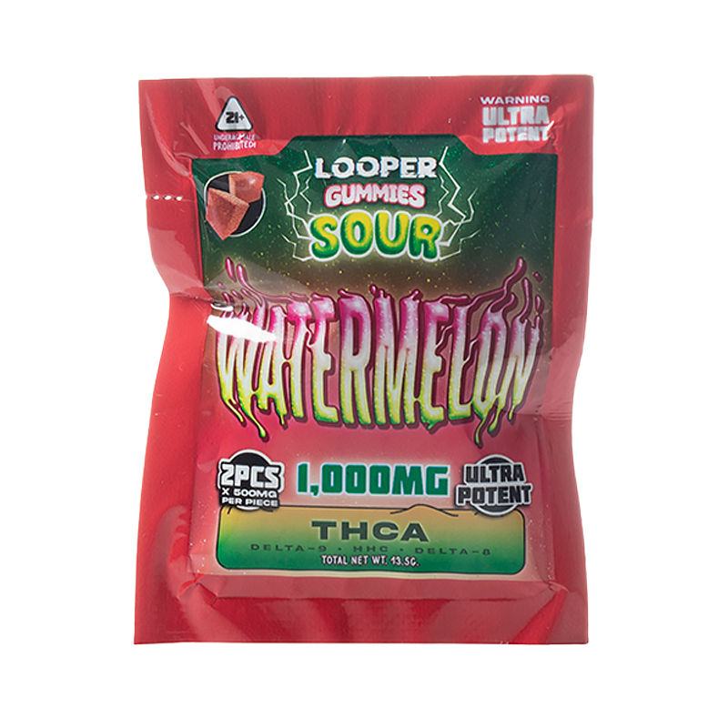 Looper - THCA Live Badder Gummies - 1000mg (2-Pack)