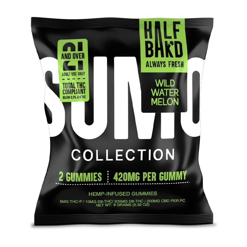 Half Bak'd - Sumo Gummies - 840mg (2-Pack)